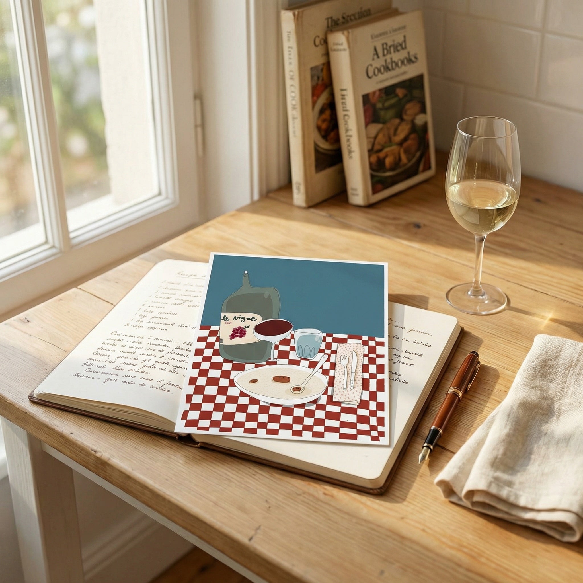 Lámina El Menú tamaño A4 - Póster cocina Colection Home