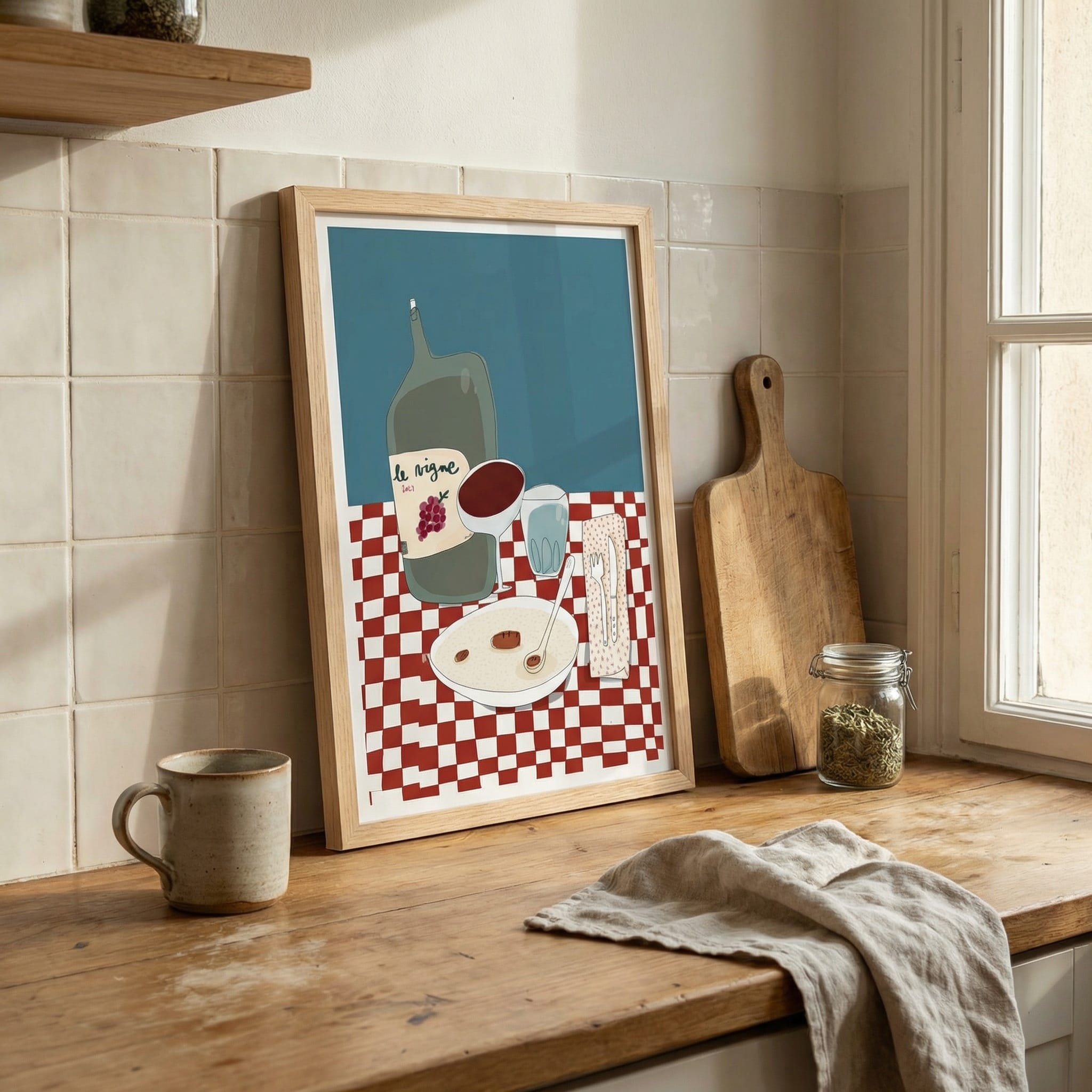 Lámina El Menú formato A3 - Arte decorativo cocina Colection Home