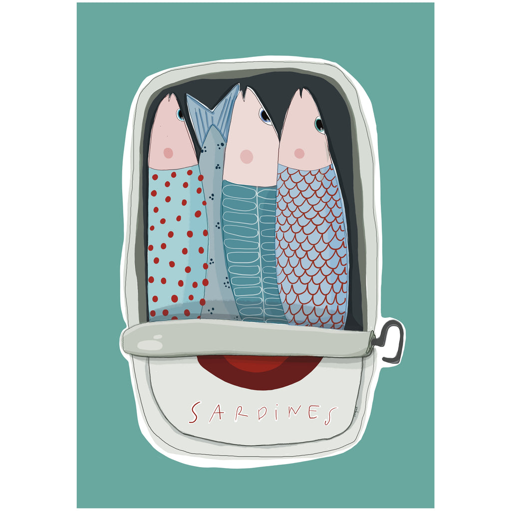 Sardines (turquesa)