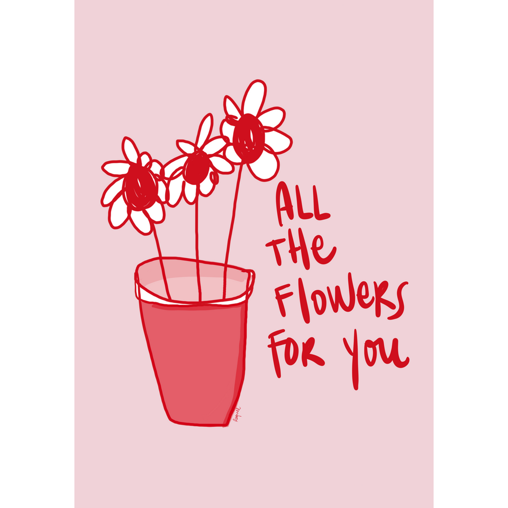 Lámina All The Flowers