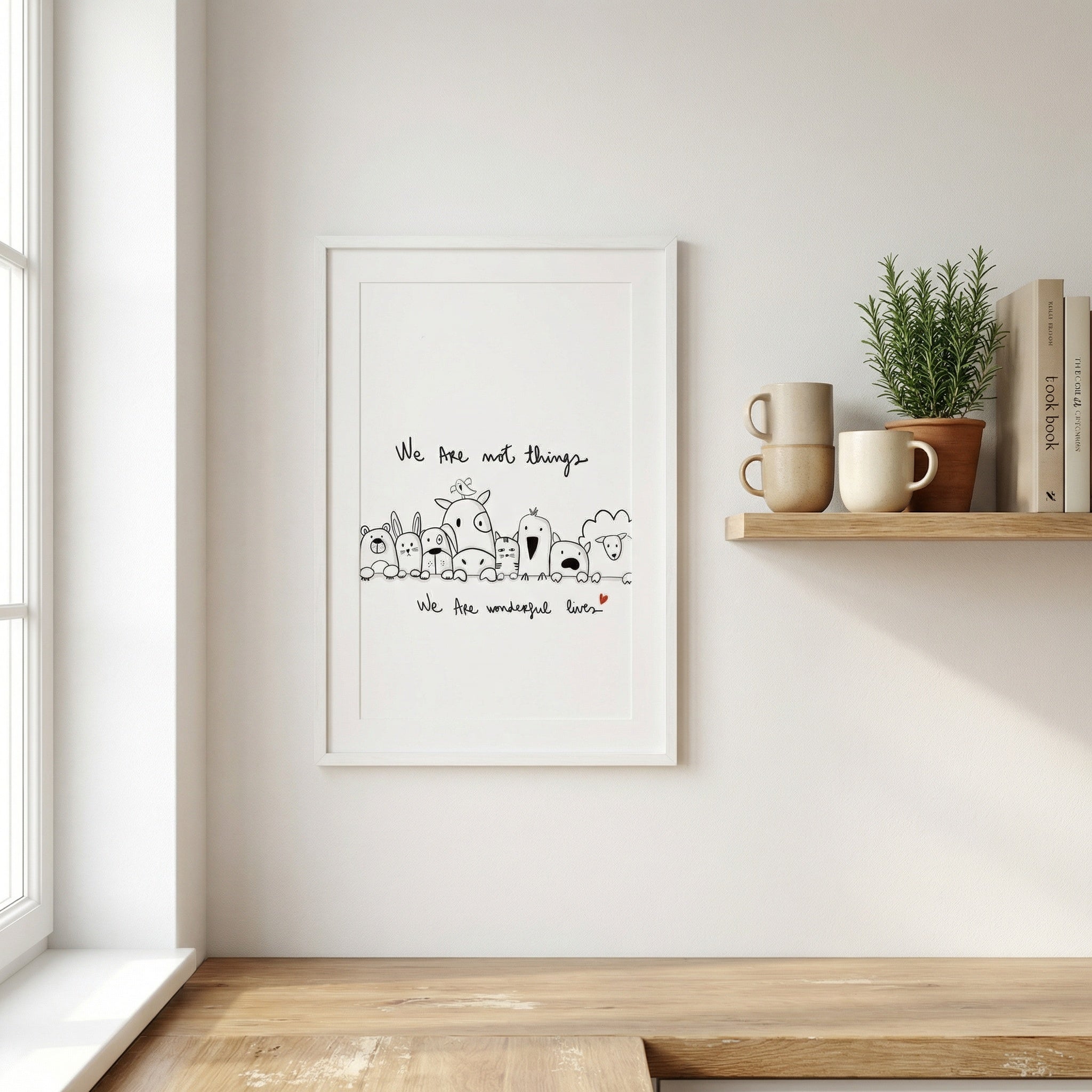 We Are Not things (white)