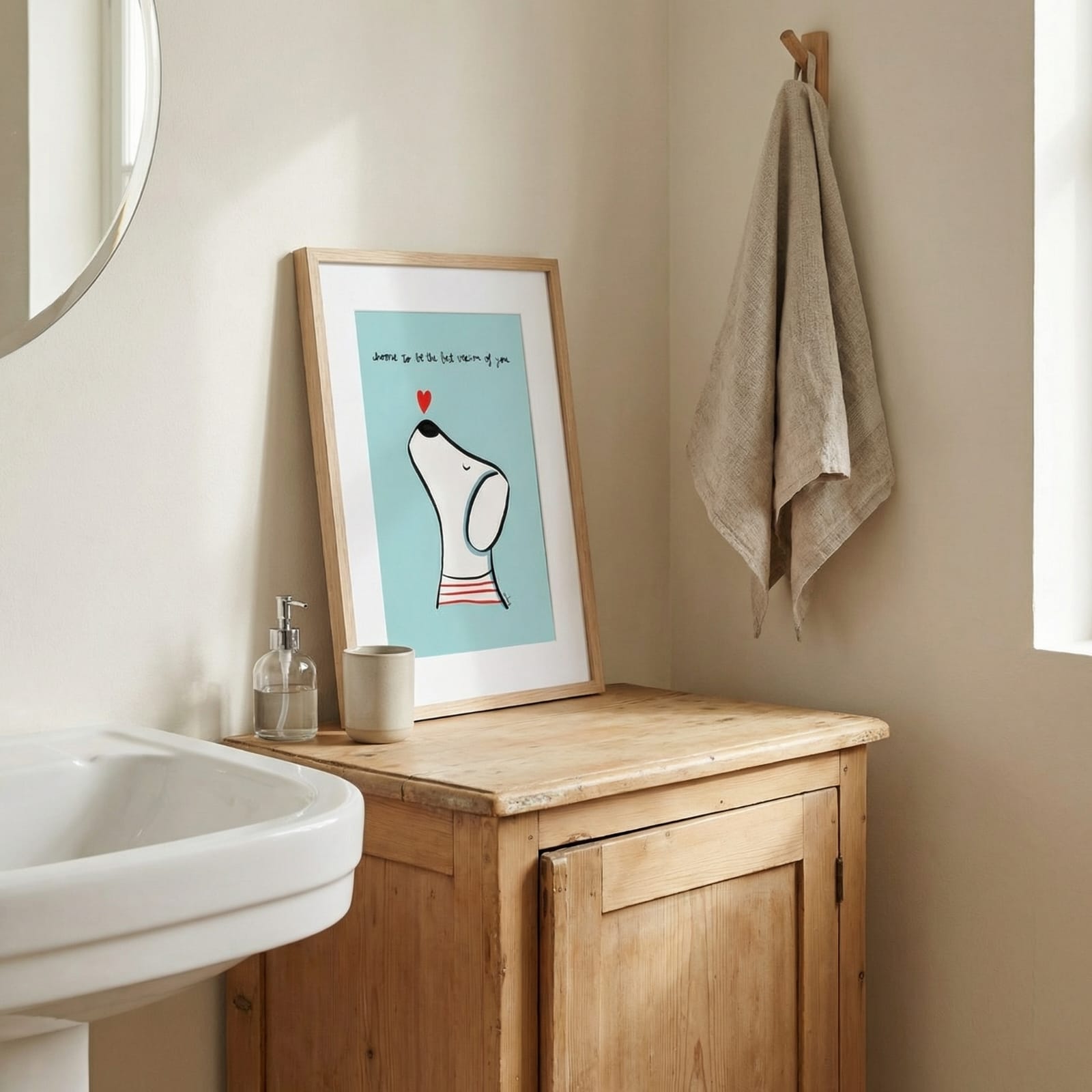 Choose to be the best version of you (azul)