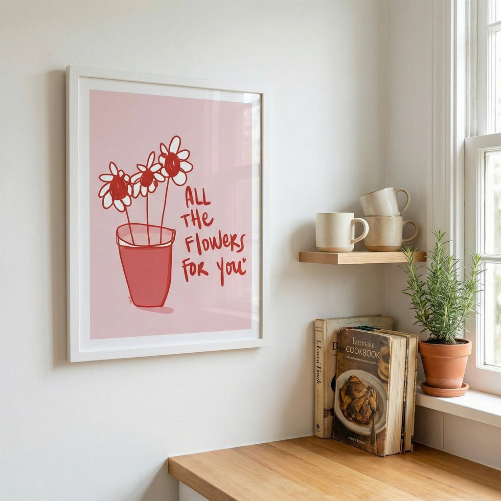 Lámina All The Flowers