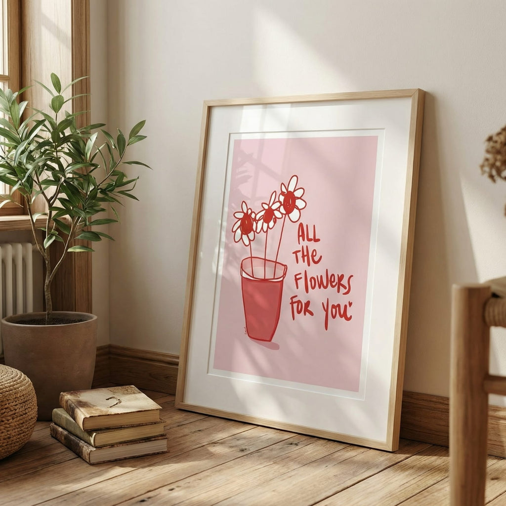 Lámina All The Flowers