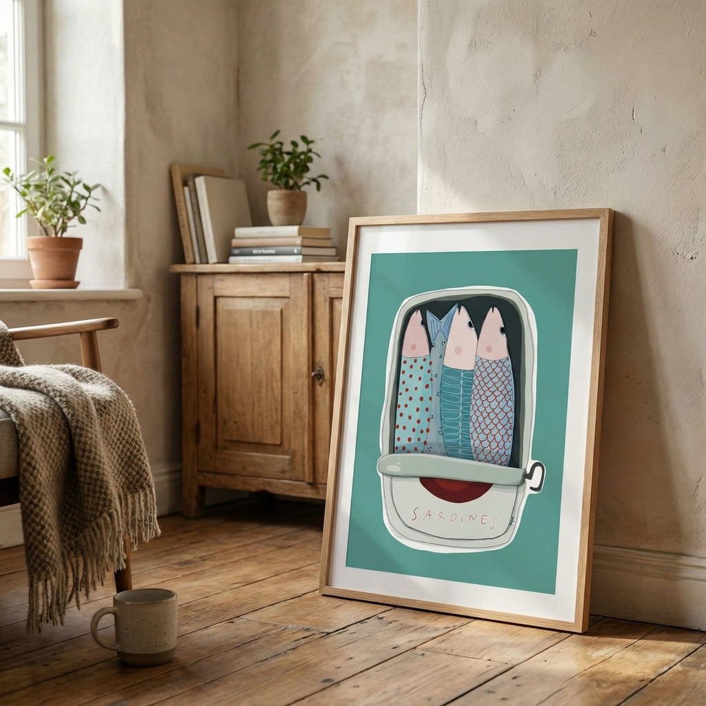 Sardines (turquesa)