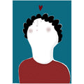 Lámina Up man - Ilustración hombre A6 - Colection Home decoración hogar